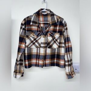 beach lunch lounge button up flannel